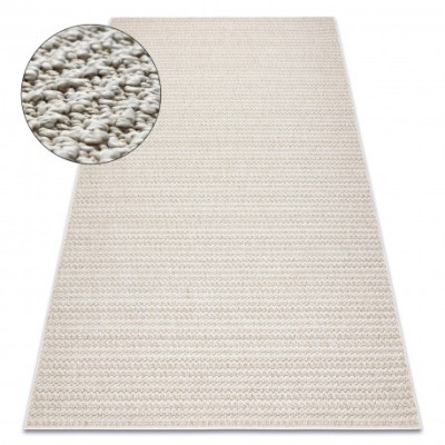 Covor JERSEY 19236 bej - structurale, bucla BOHO, 140x190 cm foto