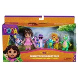 Set 7 figurine Dora Exploratoarea, Fantastic Friends, 6073738