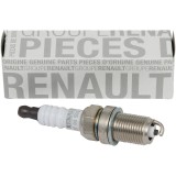 Bujie Renault Dacia Logan Sandero 1.4 1.6 16V, distanta electrozi 0.9mm, filet M14x1.25, argintiu, metal