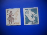 HOPCT TIMBRE SUEDIA MNH 996 EUROPA CEPT -2 VALORI 1983-NESTAMPILAT