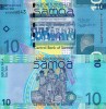 SAMOA DE VEST 10 tala ND (2008-2017) UNC!!!