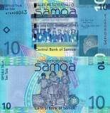 SAMOA DE VEST 10 tala ND (2008-2017) UNC!!!