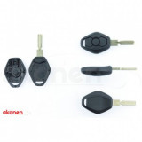 CARCASA CHEIE CONTACT PENTRU BMW SERIES 3 (E36-E46) / X3 (E83) / Z3 / X5 (E53) / SERIES 7 (E38) 3 BUTOANE, CU CHEIE, Akonen