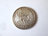 Rară! Cuba 5 Pesos 1981 FAO argint .999 UNC ed.limitata,moneda din imagini cu patina deosebita,diametrul:30 mm,greutate:12 grame