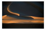 Tablou Canvas, Peisaj Deșert cu Dune și Lumini, 39 x 26 cm, CMCLASS