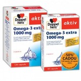 Cumpara ieftin Pachet Omega - 3 extra, 1000 mg, 120 + 60 capsule, Doppelherz