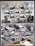 Cumpara ieftin Benin 2006 - TRENURI,LOCOMOTIVE - 2 KB XL - MNH