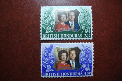 BRITISH HONDURAS SERIE MNH- foto