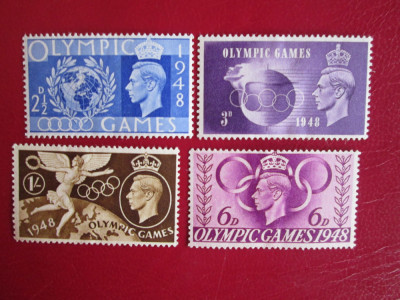 ANGLIA/MAREA BRITANIE OLIMPIC GAMES 1948=231 foto
