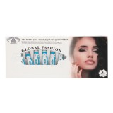 Cumpara ieftin Set 12 bucati gel vopsea, Global Fashion, D01, 5g, culoare alba