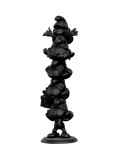The Smurfs Resin Smurfs Column Black Edition 50 Cm