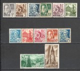 Germania.1947 ZONA FRANCEZA:Baden-Personalitati si vederi SG.51