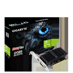 Placa video gigabyte nvidia geforce gt 710 gt710 core clock 954 mhz memory clock 5010 foto