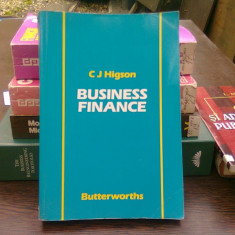 Business finance - C.J. Higson (Finanțarea afacerilor)