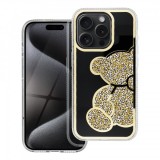 Husa pentru Samsung Galaxy A55 5G A556, OEM, Teddy Bear, Aurie