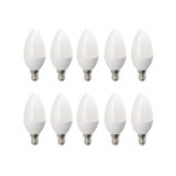 Set 10 Becuri LED Drimus E14 6W lumina rece DL 6062