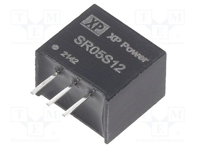 Convertor DC/DC XP POWER 15-34VDC la 12VDC 500mA SIP3