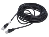 Cabluri Patch U/UTP 5e CCA PVC Negru 7,5m 26AWG, Lanberg