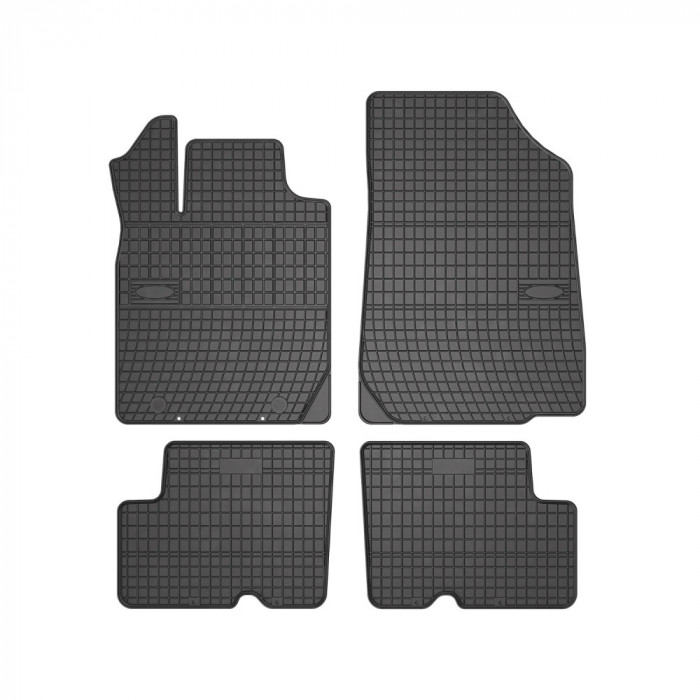 Set 4 Buc. Covorase Premium din Cauciuc MITSUBISHI L200 2019-&gt; Negru