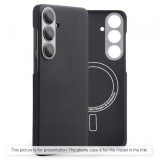 Husa MagSafe pentru Google Pixel 9 / 9 Pro, Techsuit, Aramid Fiber, Neagra