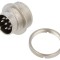 Conector M16 soclu tată 8 pini, IP40