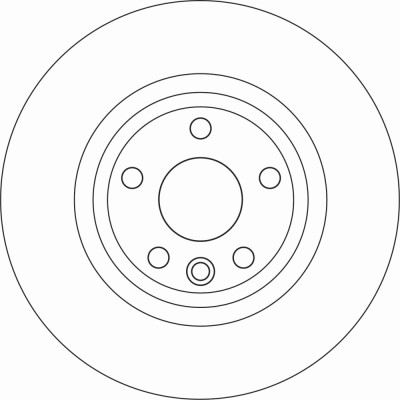 TRW DF6947 Disc frana foto