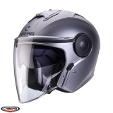 Cumpara ieftin Casca open face pentru scuter - motocicleta (jet) Caberg model Soho SV 91 gun metal (titanium) mat Gun metal (titanium) mat XL (61/62cm)