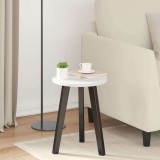 vidaXL Placă Masă Albă 30x30x1.5cm Lemn Compozit Rotundă, Blat Mobilier Interior, Accesorii Mobilă, Birou/Dining