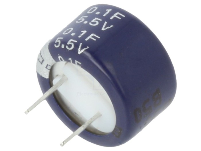 Condensator Super THT 0,1F 5,5V