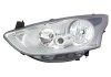 Far Ford B-Max, 08.2012-, Alb, Tip bec H15+H7 , omologare ECE , electric cu motoras, 1786176; 1806440; 1858614; Stanga, marca Depo