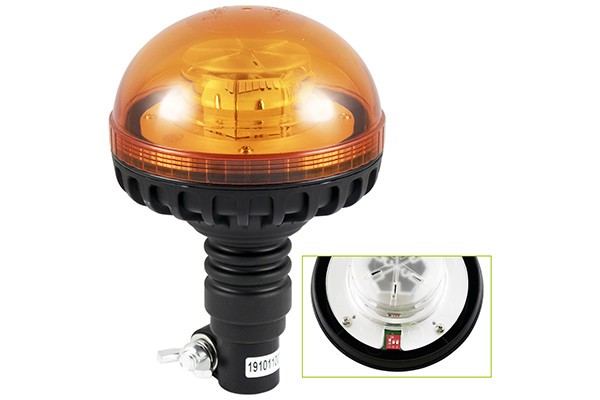 Girofar Led 12-24V Cu Baza Flexibila Jbm