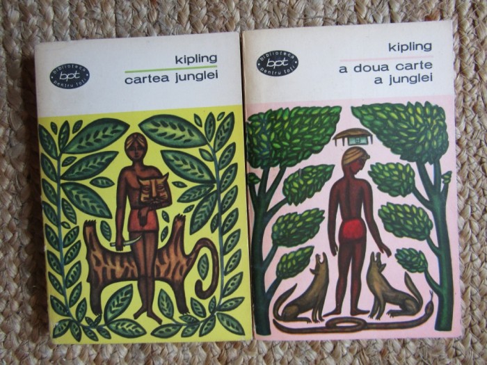 Rudyard Kipling - Cartea junglei. A doua carte a junglei (2 vol.)