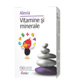 Vitamine si minerale Junior, 30 comprimate masticabile, Alevia