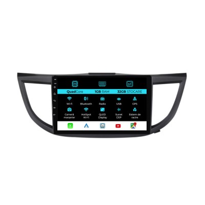 Navigatie Dedicata Honda CR-V (2012 - 2016), 10Inch, 1Gb Ram, 32Gb Stocare, Carplay foto
