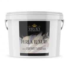 Vopsea Decorativa, Perla Luxury, cu Fulgi Perlati, Verde Inchis, 2.5 L