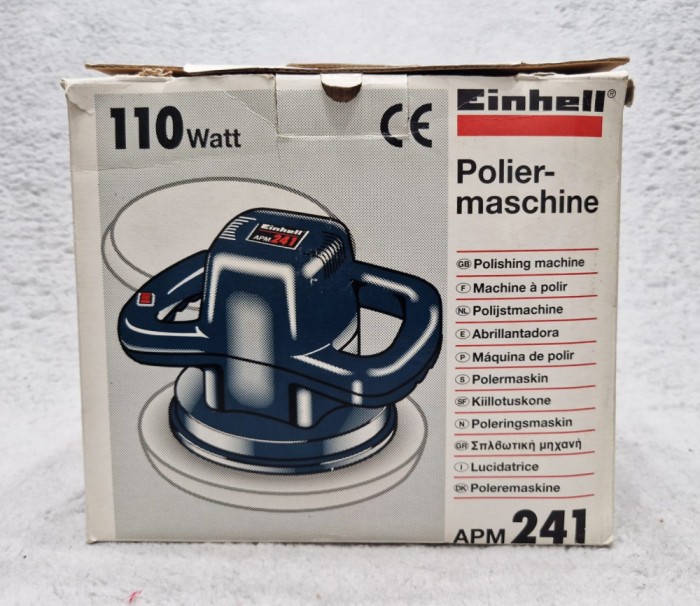 masina de polisat EINHELL in cutie 110 Watt _ aparat functional