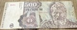 Cumpara ieftin (BNK B) Romania bancnota 500 lei 1991 aprilie VF