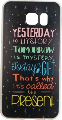 Husa TPU Samsung Galaxy S6 Model Present foto