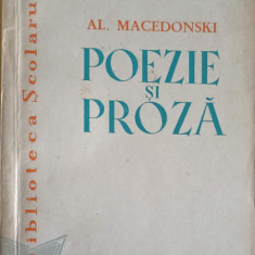 POEZIE SI PROZA-ALEXANDRU MACEDONSKI