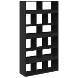 Cumpara ieftin Biblioteca, negru, 100x33x187,5 cm, lemn prelucrat