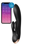 Vibrator Special Double Flex, Negru, 19.5 cm, Satisfyer