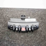 Panou Butoane Mini Countryman F60 2017 OEM 6841574 Buton Start Stop Argintiu Aluminiu