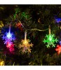 Sir lumini 20 LED Fulgi de zapada multicolor pe baterii 2m PHENOM