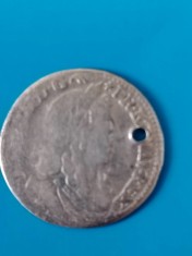 Monede argint Franta Louis XIV 1660