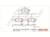 Dr!ve+ DP1010.10.0204 set placute frana,frana disc