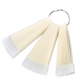 Paleta Unghii Inel, 40 Culori, Bej, Expozitor Oja, Nail Art