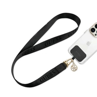 Snur pentru Smartphone - Guess (GUOUCPNLEH4K) -Black foto