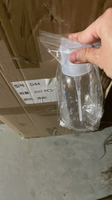 Dozator cu pompiță, transparent, D44