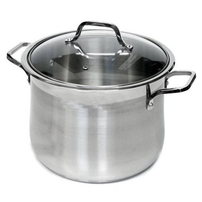 Oala inox Bohmann, 24 l, 34 cm, Argintiu Oala inox Bohmann, 24 l, 34 cm, Argintiu