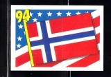 B10 - Sticker fotbal - Campionatul mondial USA - 1994 - nr 287